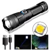 GEARGADGET Super-Bright 90000LM LED Tactical Flashlight With Rechargeable Battery