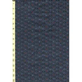 SEVENBERRY Asanoha-like Motif w/Red Centers - SB-88229D3-4-I