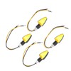 4pcs Motorcycle Signal Light Triangular Shape for Dirt Bike Electromobile