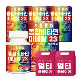 pure food Multi multivitamin 2+2 boxes (total 360 tablets) 12 months supply mineral 23 pantothenic acid vitamin B12 biotin pure food / 멀티 종합비타민 2+2박스(총 360정) 12개월분 미네랄23 판토텐산 비타민B12 비오틴 순수식품