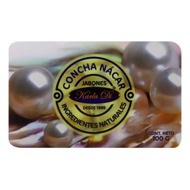 Jabón Karla Di Concha Nácar Barra 100g Orgánico Para Rostro