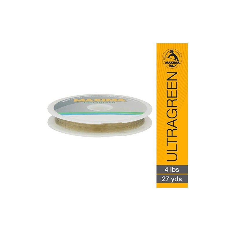 Maxima línea de Pesca líder Wheel, Transparente, ultraverde, 1.8 k/24.6