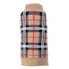 The Worthy Dog Tan Plaid Sweater-Medium