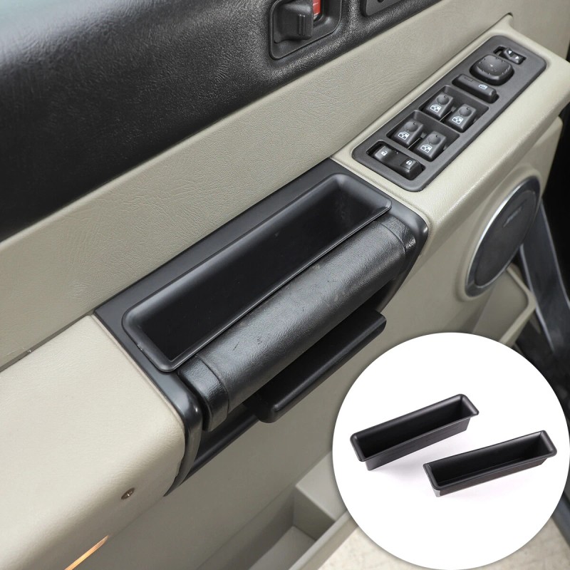 car-king888 ABS Car Door Handle Storage Box Tray Container Accessories