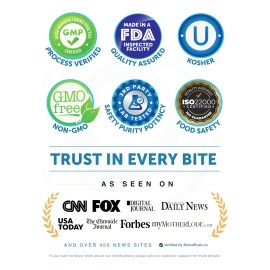 Gomitas De Magnesio Fabricadas Por Lunakai En Ee. Uu., 420 M