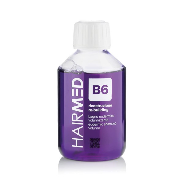 Hairmed B6 Volume Shampoo for Thin Hair Restructuring Shampoo with Keratin 200 ml