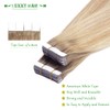 Loxxy Tape In Extensions Human Hair Invisible Skin Weft Tape