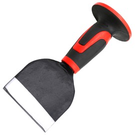WEDO Brick Chisel,8" Masonry Chisel with Reliable Hand Guard,Heavy Duty Rock Concrete Breaker,Heat Treatment,Size 22×100mm,Concrete Chisel for Stone Demolishing Carving Breaking