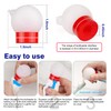 Toothpaste Dispenser with Self-Closing Cap No Mess No Waste, Fits