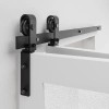 40\" Bi-Folding Barn Door Hardware Kit Smooth & Quietly Sliding