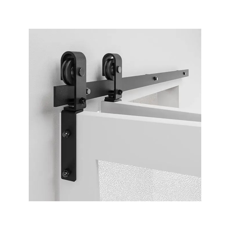 40\" Bi-Folding Barn Door Hardware Kit Smooth & Quietly Sliding