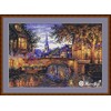 Merejka Cross Stitch Kit Twilight Reflection Counted Pattern 39 x