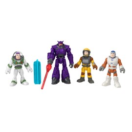Imaginext Lightyear, Viajeros del Tiempo Multipack Lightyear, Juguete para niños de 3 años en adelante