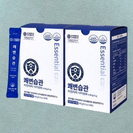 Yonsei Kwaebyeon Habit Psyllium Husk Dietary Fiber Relieves Stool Remains Improves Bowel Constipation Kwaebyeon Psyllium Husk 30 packets, 2 packs / 연세 쾌변습관 차전자피 식이섬유 환 잔변감 배변 개선 쾌변 차전차피 30포, 2개
