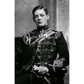 1895 Young Winston Churchill PHOTO Prime Minister UK World War Leader