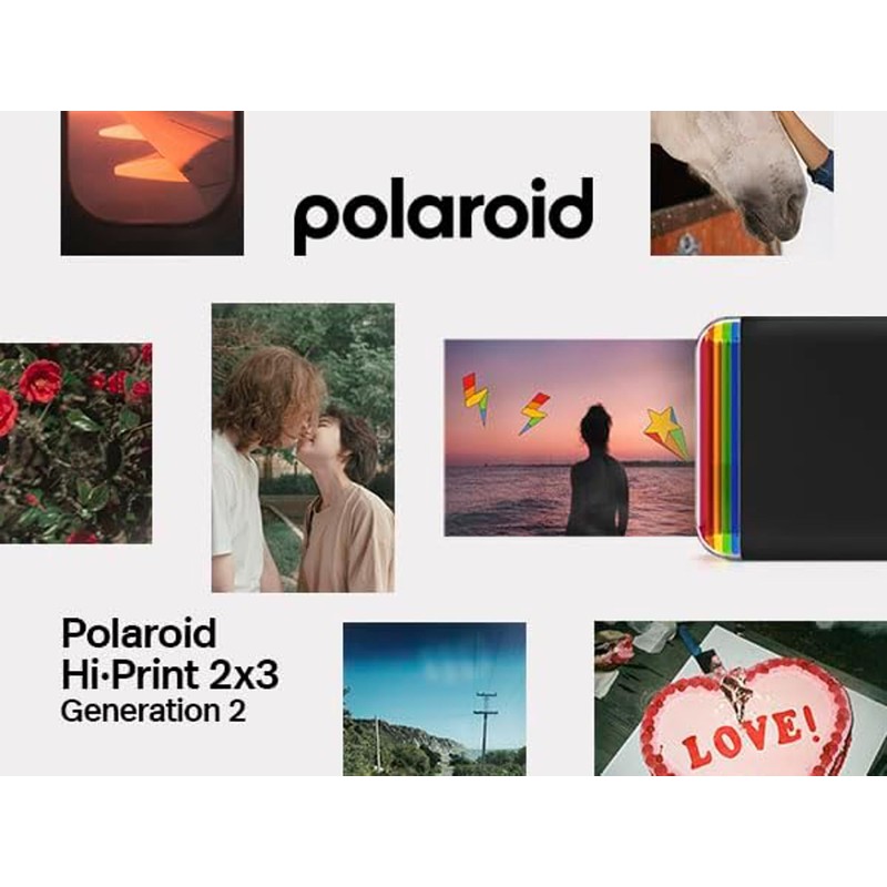 Polaroid Hi Print 2x3 Paper Cartridge, Peel and Stick, 3
