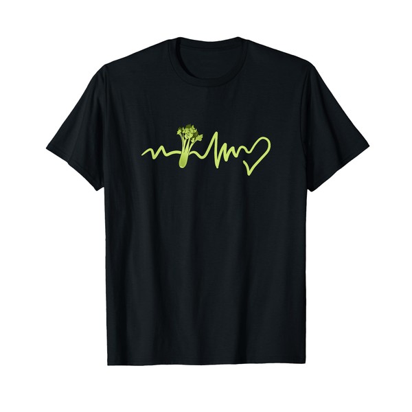 Celery Heartbeat Celery Lover T-Shirt