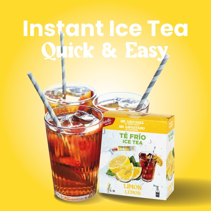 Castello since 1907 Zero & Instant Iced Tea Sachets |