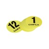Cawila Floor Marker No. 1-12 Set 12.5 cm Yellow One