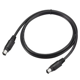 MECCANIXITY PS/2 Mouse and Keyboard Extension Cable 6 Pin 3.28 Feet Male to Male for PC