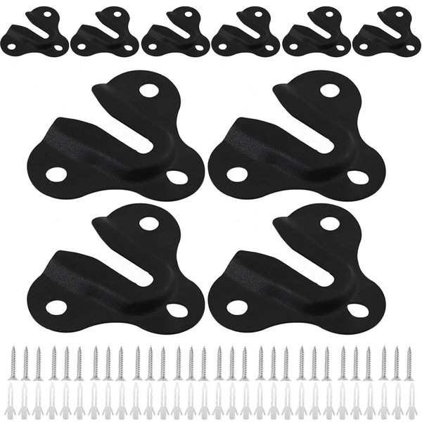 ZAAWUUT Heavy Duty Keyhole Hangers, Picture Frame Buckle, Hanger Bracket,