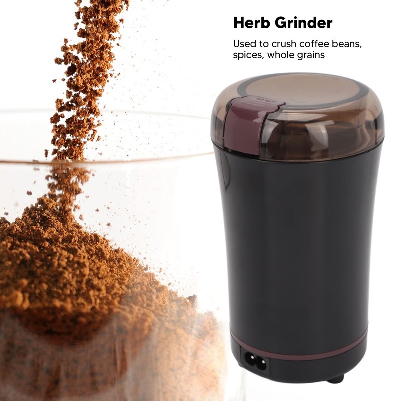 Herb Grinder Large Capacity Stainless Steel Electronic Spice Grinder for