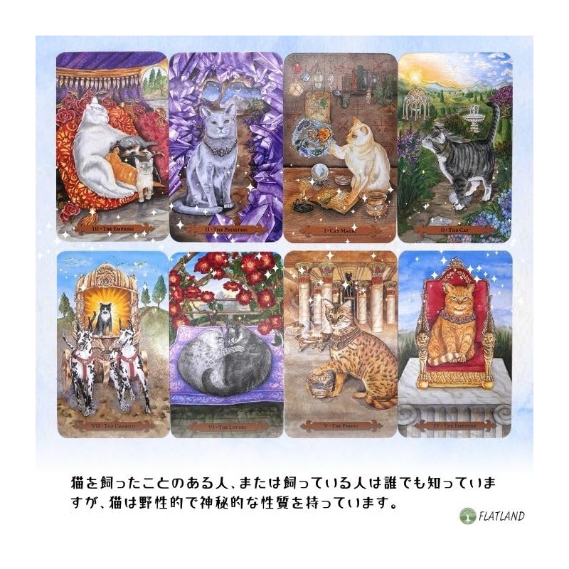 Mystical Cats Tarot [Special Box] [With Tarot Divination Manual]