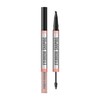 4-Fork Liquid Brow Pen + Waterproof Dual-End Brow Gel and
