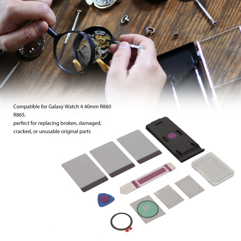 Watch Screen Replacement Kit Replacement Front Lens Glass Compatible For