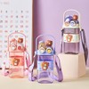 Cartoon pattern children's drinking cup 1 large capacity water bottle