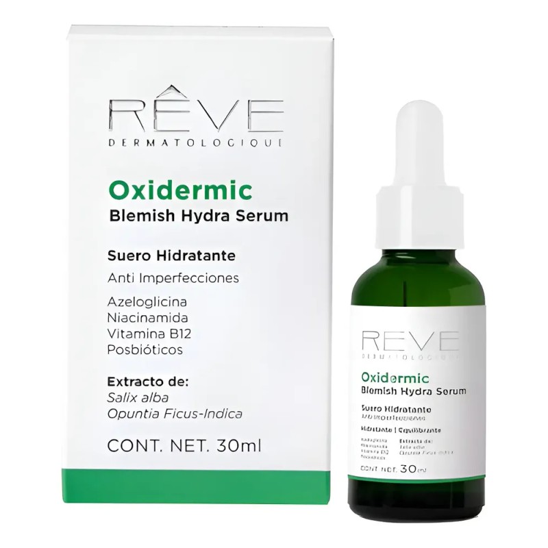 Reve Oxidermic Blemish Hydra Serum 30 Ml Hidratante Facial