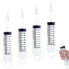 Syringe 100ml – 4Pack Large Syringe for Measuring Liquids, Individually
