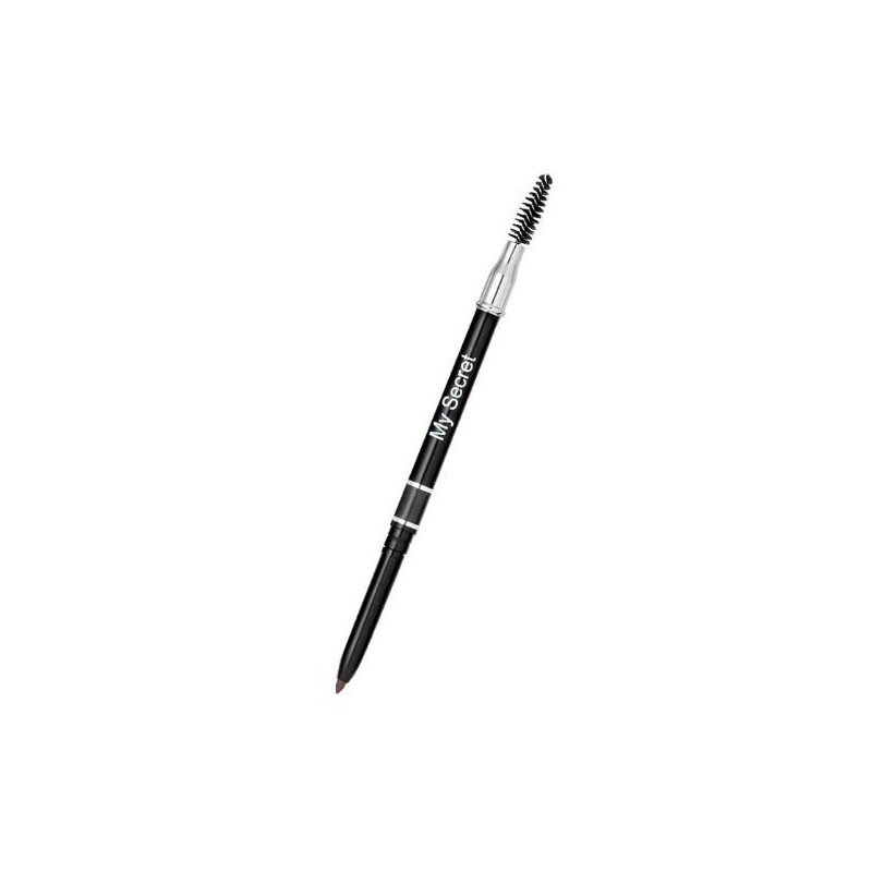 My Secret Cosmetics waterproof Automatic Eyebrow Pencil, Medium Brown MB-302,