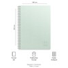 Burde Calendar 2024/2025 Textile Green | 2024-07-31 to 2025-08-25 |