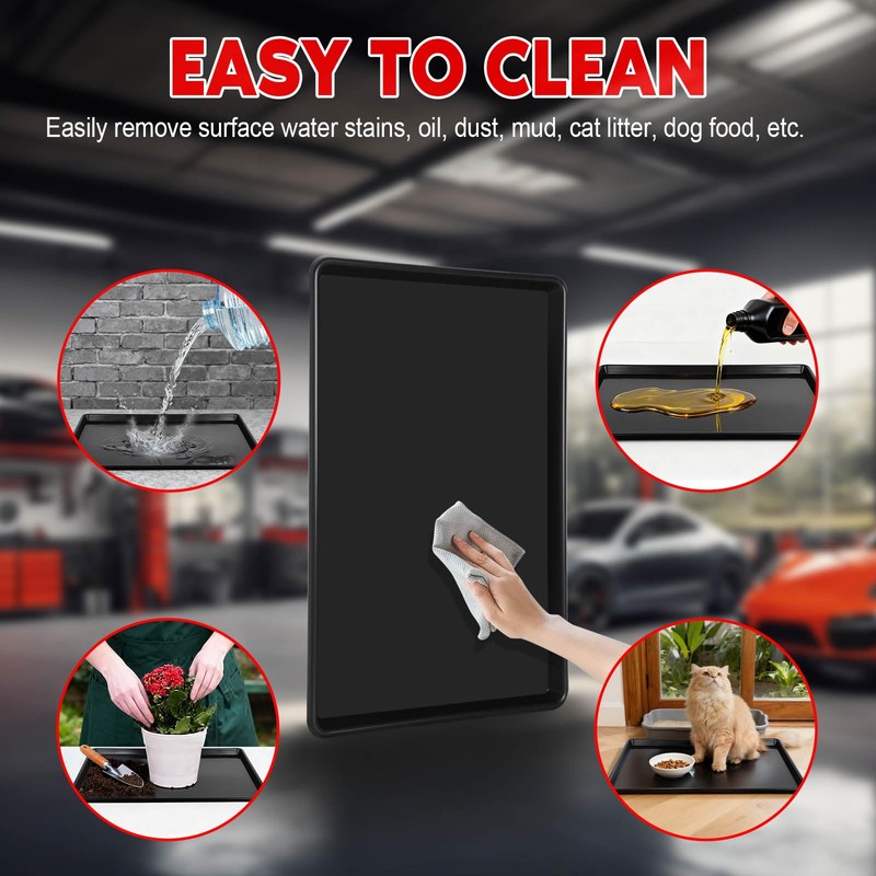 3Pcs extra Large Oil Drip Pan, Oil Drip Tray for