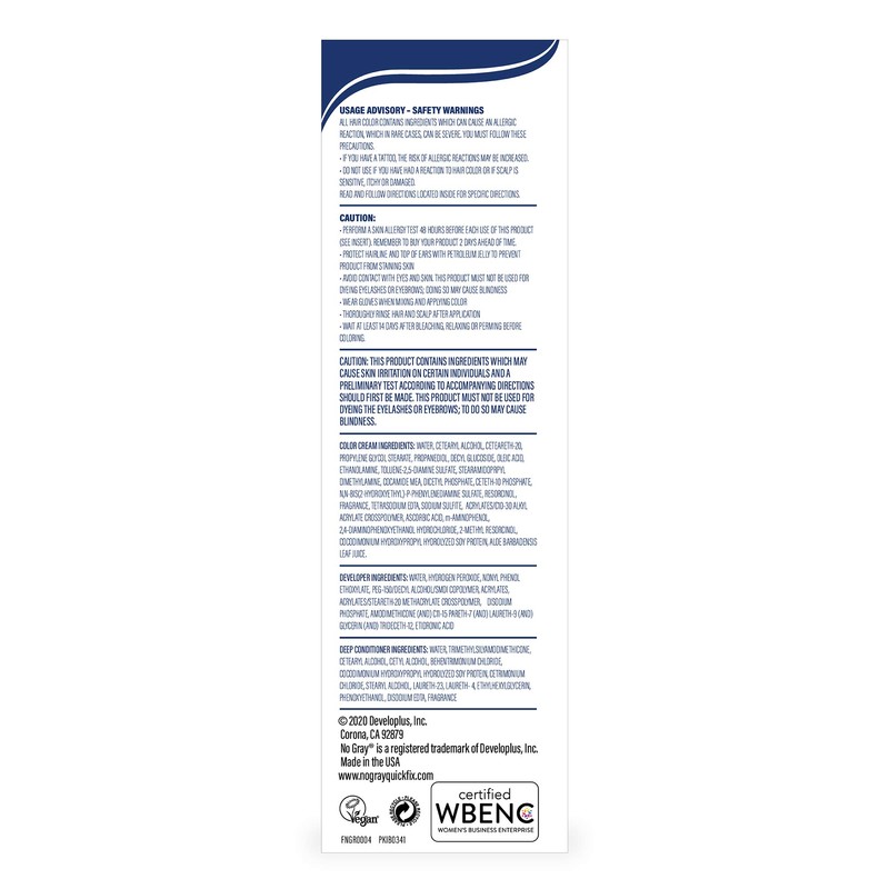 No Gray Permanent Root Touch up in Ultra Dark Brown