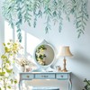 VePret Green Hanging String of Willow Wall Decals Peel and