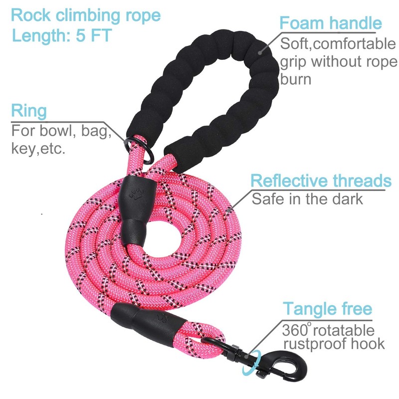 haapaw 2 Packs Martingale Dog Collar with Quick Release Buckle