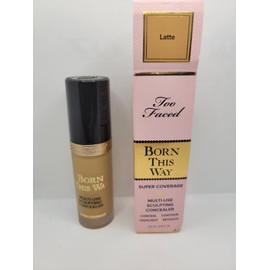 TOO FACED BORN THIS WAY MULTI-USE SCULPTING CONCEALER LATTE NIB