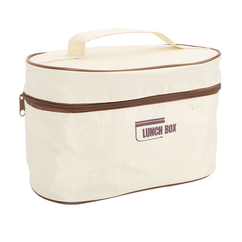 Insulated Lunch Container 304 Stainless Steel Leakproof Portable Round Thermal