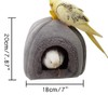 Extra Warm Bird Nest House Parrot Hanging Hammock for Cages，Winter