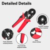 SHUNNBUY Ferrule Crimping Tool Kit, 0.25-10mm² Self Adjustable Ratchet Crimping