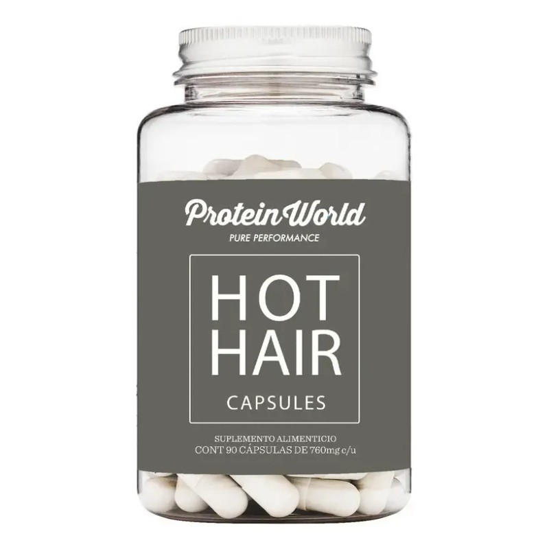 Protein World Vitaminas Multivitamínicos Cápsulas Cabello 90 Sin Sabor