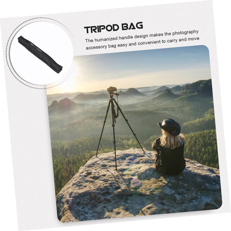 Operitacx Tripod Carrying Bag with Handle Shoulder Strap Durable Photography