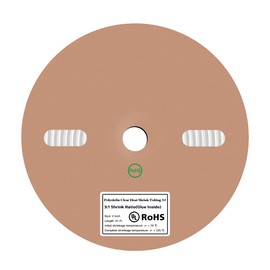 41 Feet 2" Clear Heat Shrink Tubing Roll 3:1,No Wrinkle Electrical Shrink Tube for Wires,Marine Grade Shrink Tube with Adhesive Lined Waterproof