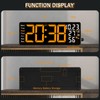 JoFomp 17.3" Large Digital Wall Clock, LED Digital Clock Large