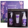 Lavender gift set of 3 types, skin soothing body care set, luxury package gift / 라벤더 선물세트 3종 피부 진정 바디케어 세트 고급 패키지 선물용