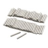sourcingmap 100 Pcs Stainless Steel 2.4mm x 15.8mm Dowel Pins