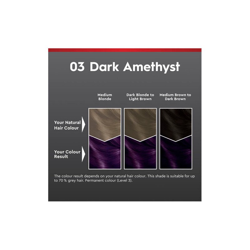 Schwarzkopf Brilliance Intense Permanent Colour Gem Collection 03 Dark Amethyst