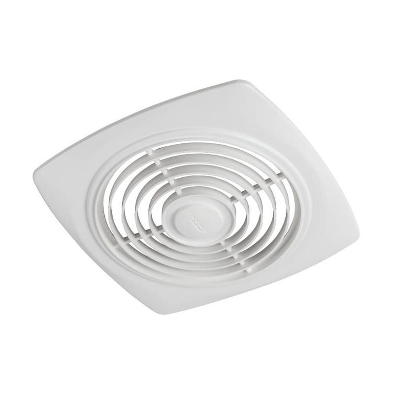 Broan-NuTone 505 Exhaust Fan, White Vertical Discharge Ceiling Ventilation Fan,